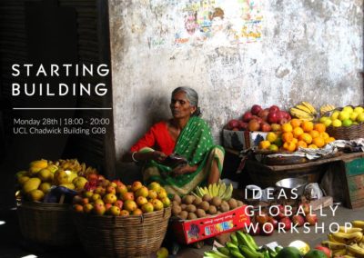 Workshop: Starting Building | 28th November 2016